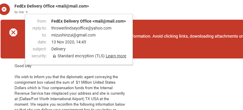 Scam Emails