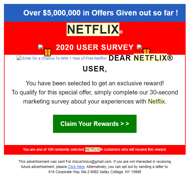 Netflix Giveaway