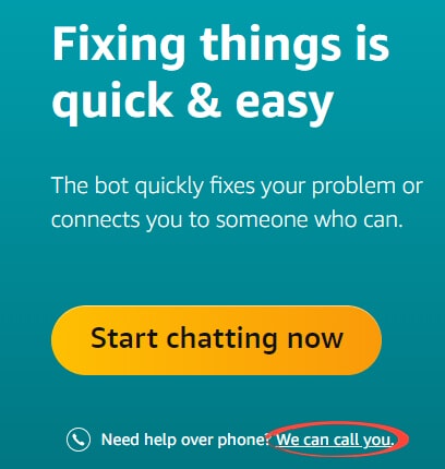 Amazon - Phone Call 